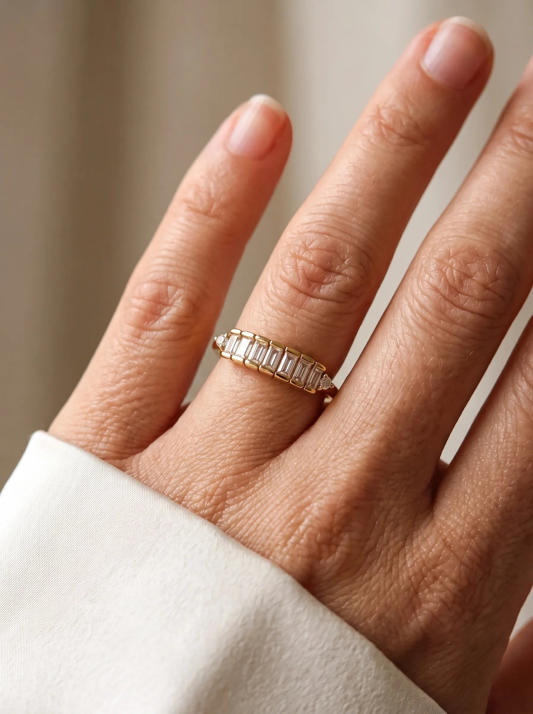 Baguette Cut Diamond Ring