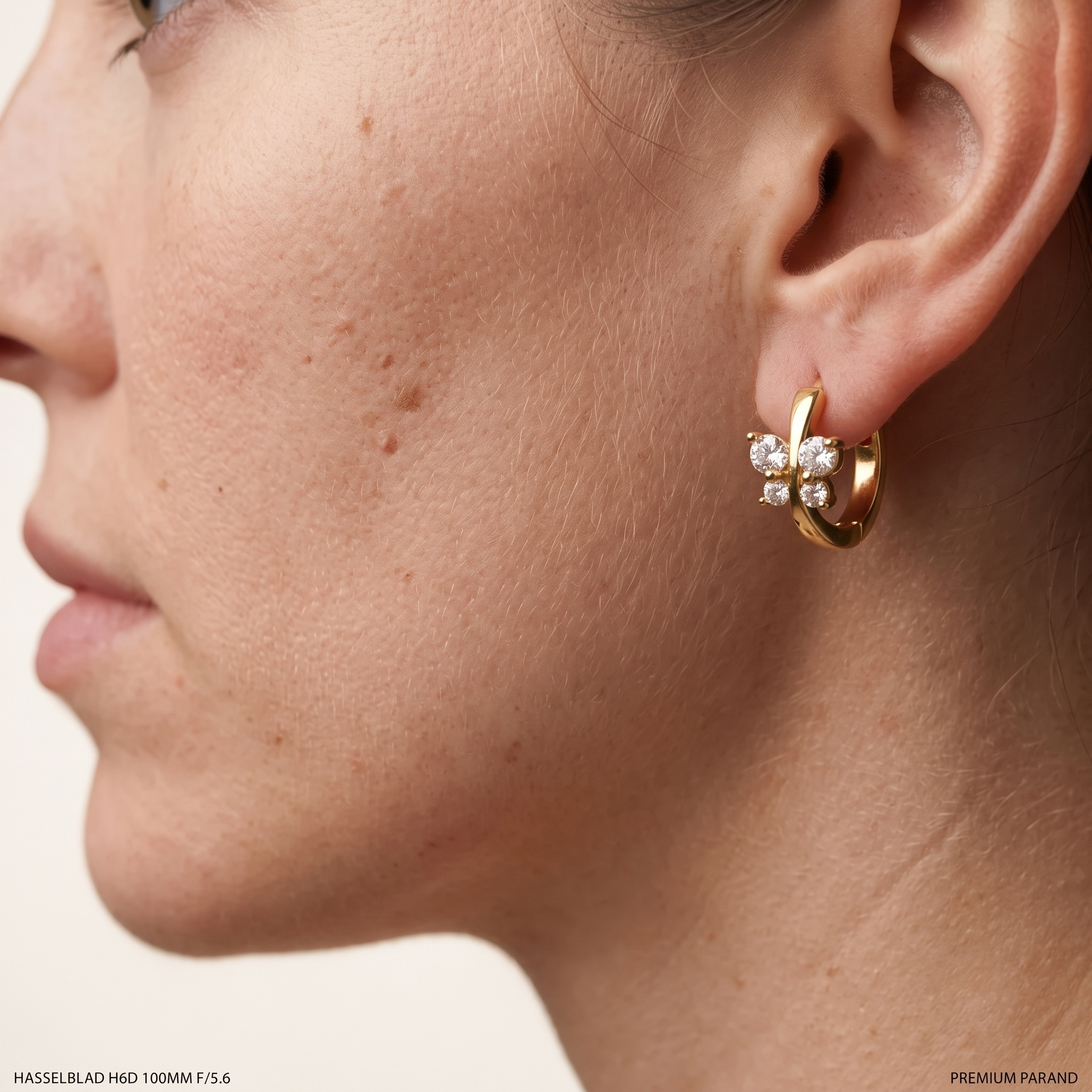 Butterfly Cluster Hoops