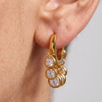 Artistic Charm Drop Earrings