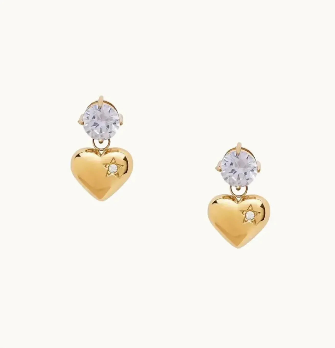 Elite Love Diamond Earrings - Diatoms
