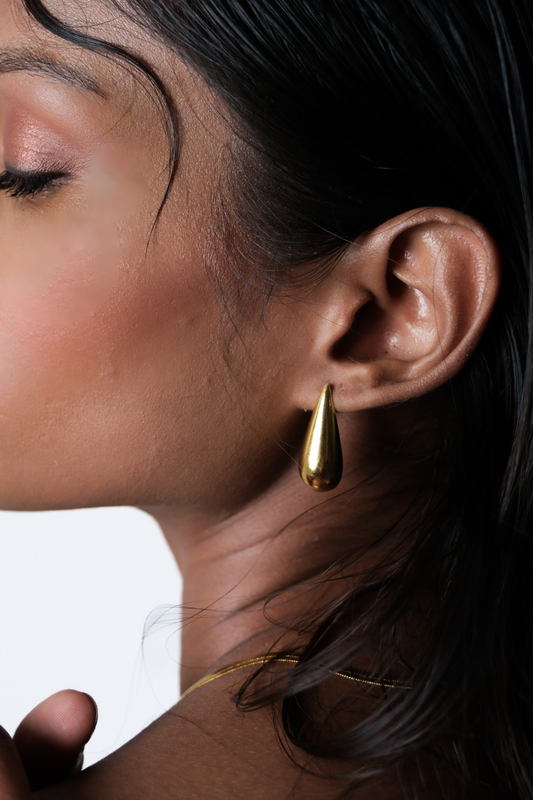 Dazzling Gold Drop Earrings