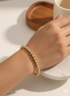 Modern Style Geometric Bangle