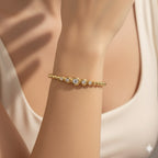 Modern Style Geometric Bangle