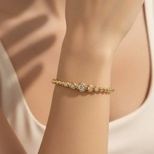 Modern Style Geometric Bangle