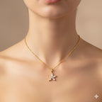 Floral Diamond Necklace