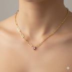 Diatoms Victorian Bloom Necklace