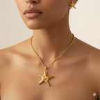 Beach Style Starfish Earrings