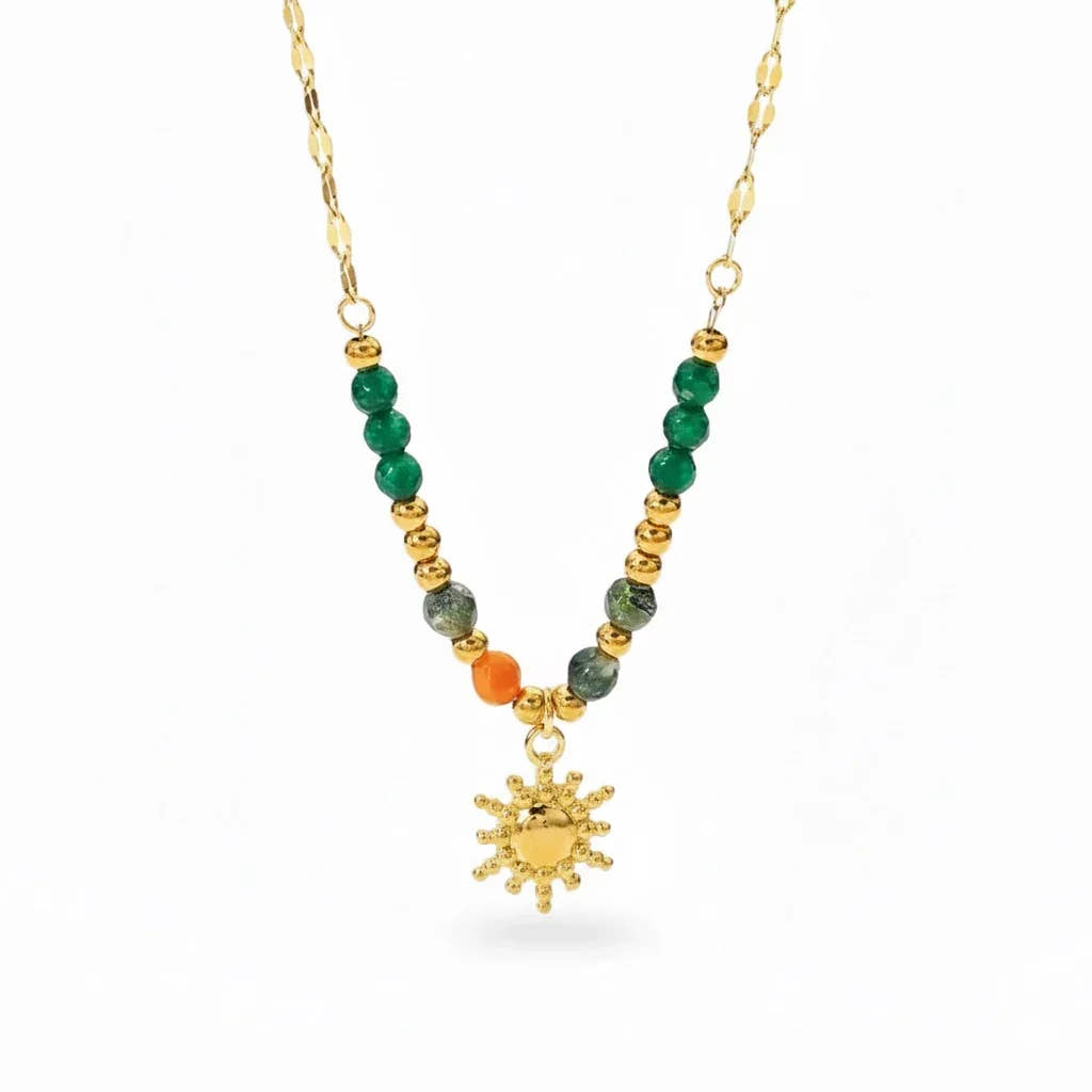 Sunflower Pearl Natural Pendant