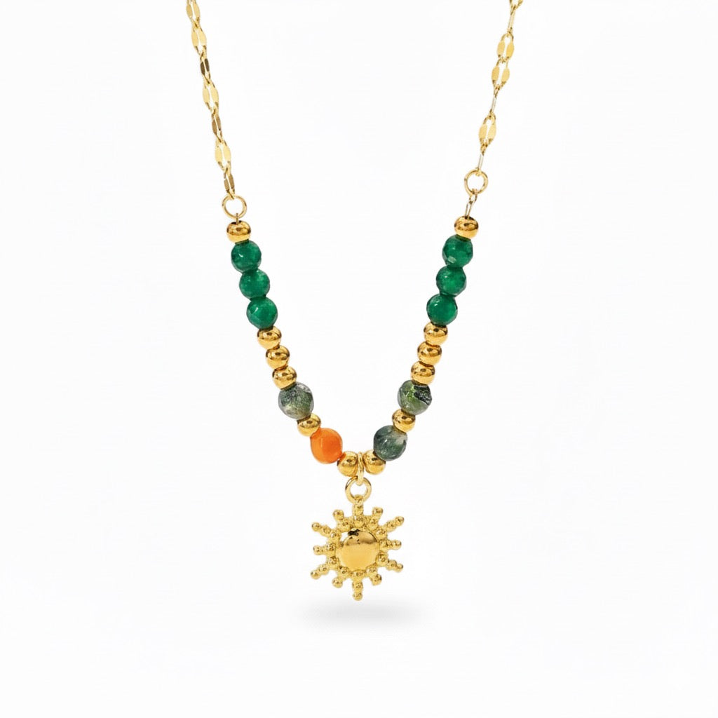 Sunflower Pearl Natural Pendant