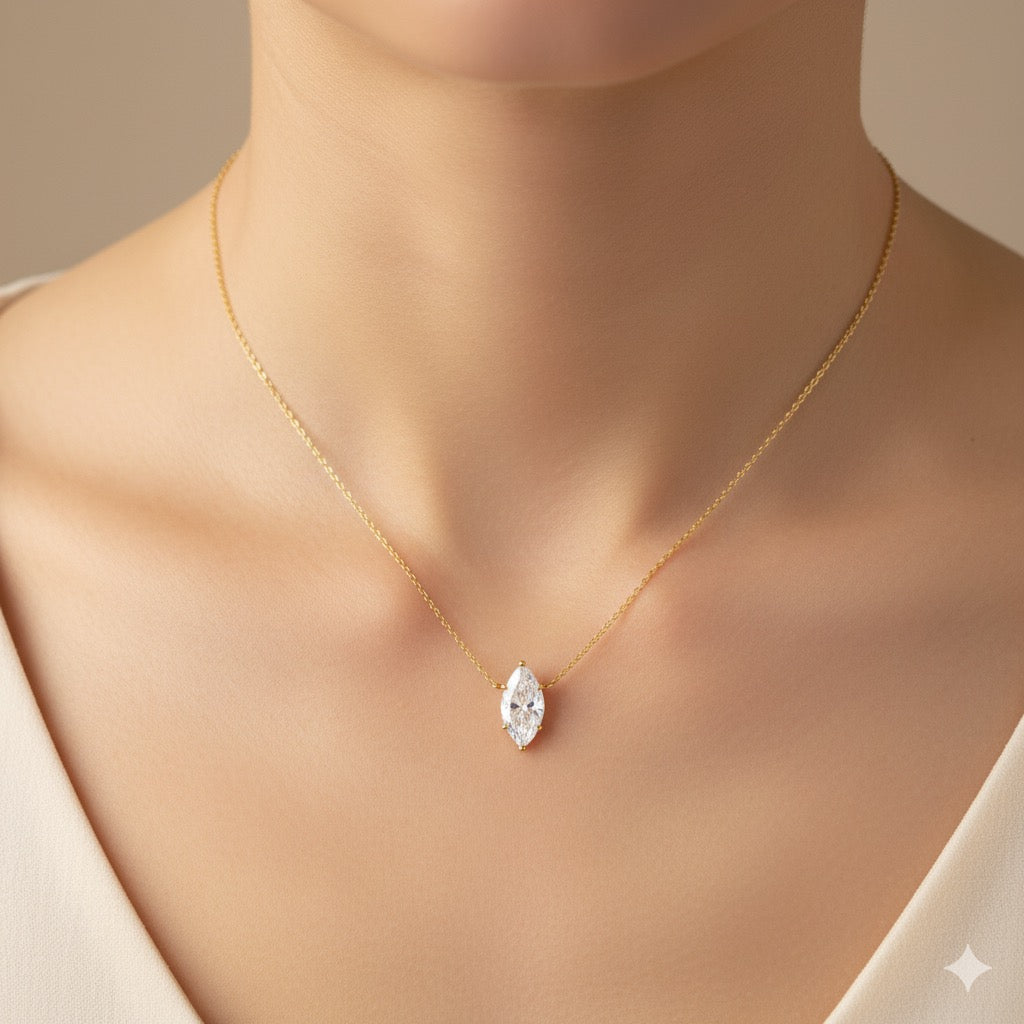 Romantic Horse Eye Pendant