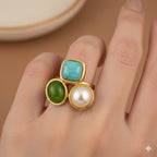 Retro Vintage Style Adjustable Ring