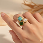 Retro Vintage Style Adjustable Ring
