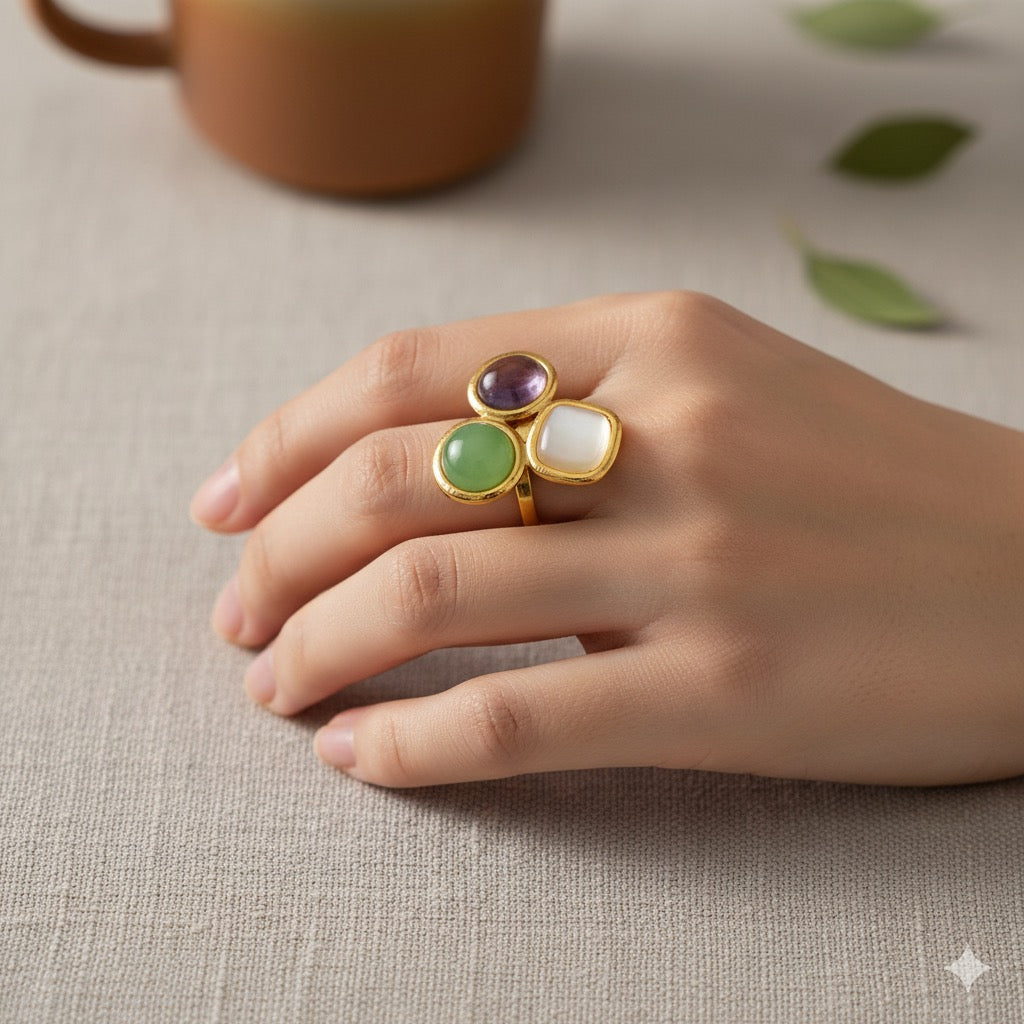 Retro Vintage Style 2.0 Adjustable Ring