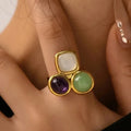 Retro Vintage Style 2.0 Adjustable Ring