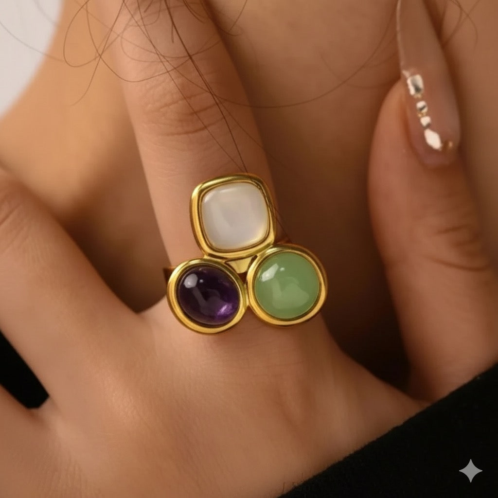 Retro Vintage Style 2.0 Adjustable Ring