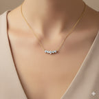 Luxe Five Diamond Necklace