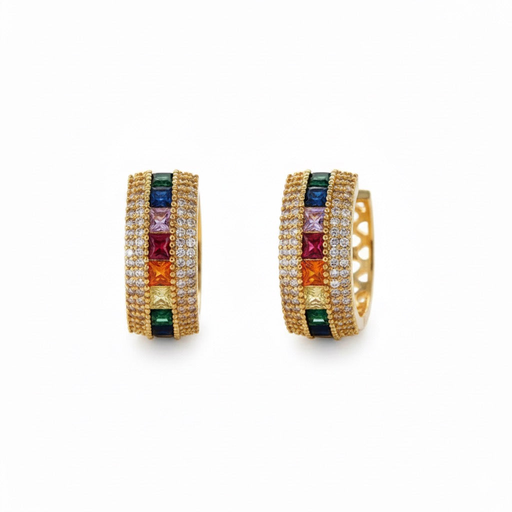 Vintage Style Hoop Earrings