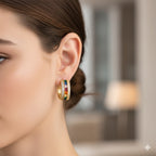 Vintage Style Hoop Earrings