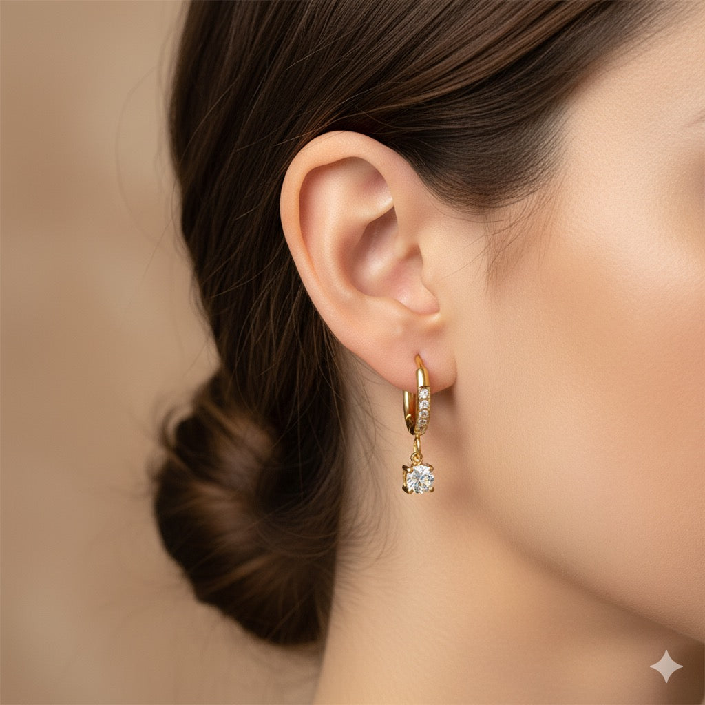 Simple Round Earrings