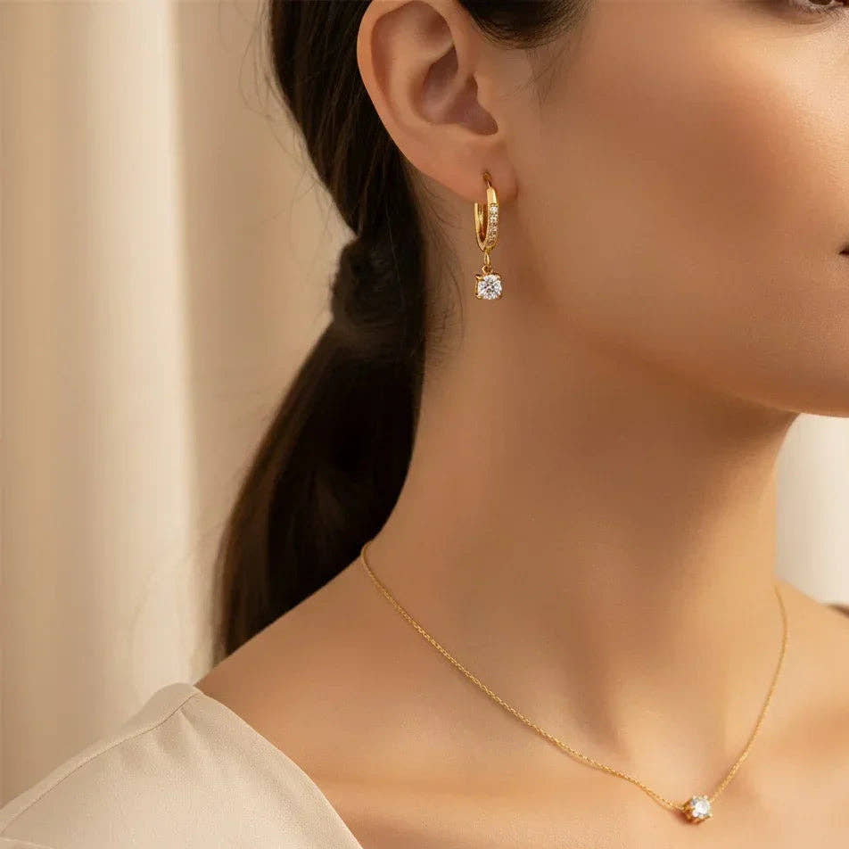 Everyday Combo Necklace and Earrings Set
