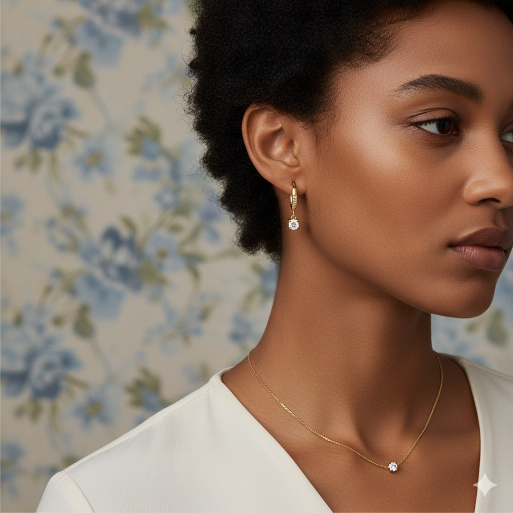 Everyday Combo Necklace and Earrings Set