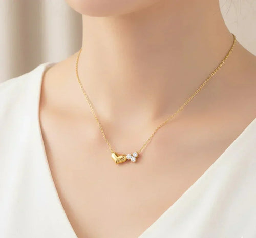 Dual Heart Necklace