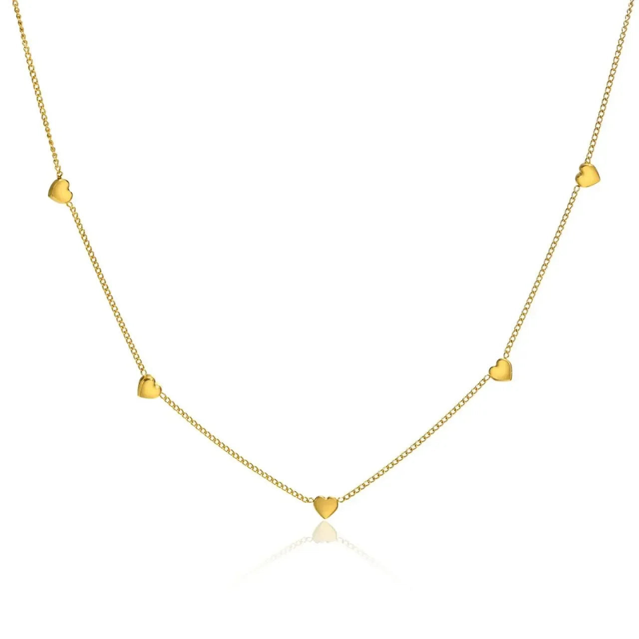 Everyday Grace Heart Shape Necklace Earring Set