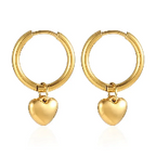 Everyday Grace Heart Shape Necklace Earring Set