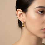 Luxy Small Heart Hoop Earrings