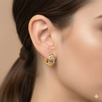 Colorful Necklace Earring Combo Set