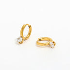 Diamond Luxe Necklace Earring Combo Set
