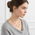 Luxy Rainbow Charming Necklace