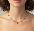 Luxy Rainbow Charming Necklace