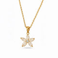 Floral Diamond Necklace