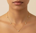 Luxe 5 Diamond Necklace