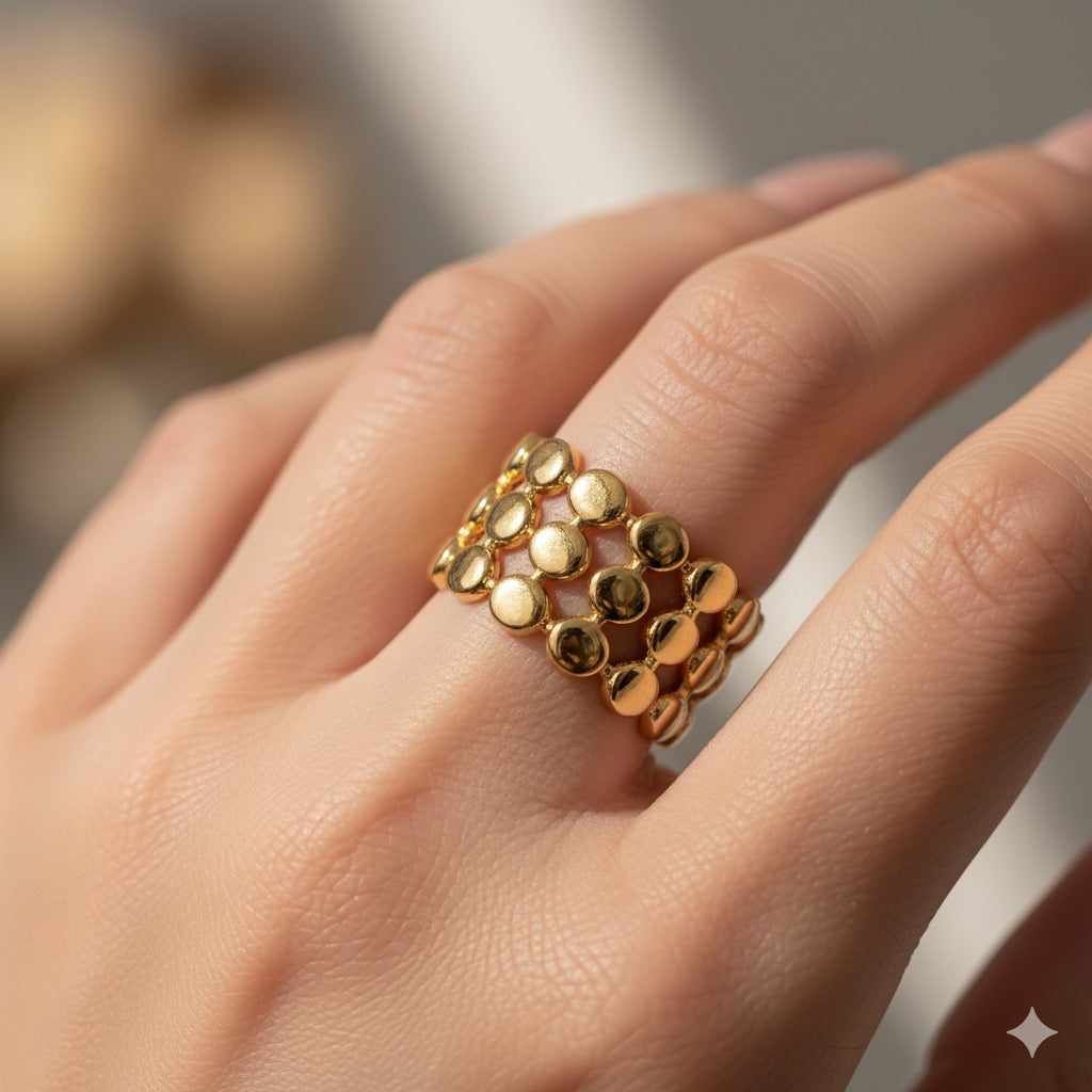 Gold Glamour Ring