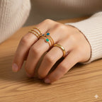 Trio De Mode Rings Set