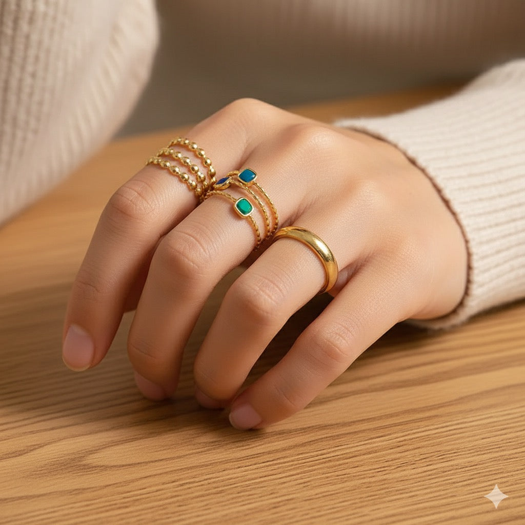 Trio De Mode Rings Set