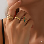 Trio De Mode Rings Set