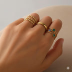 Trio De Mode Rings Set