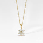 Elegant Simple Flower Pendant