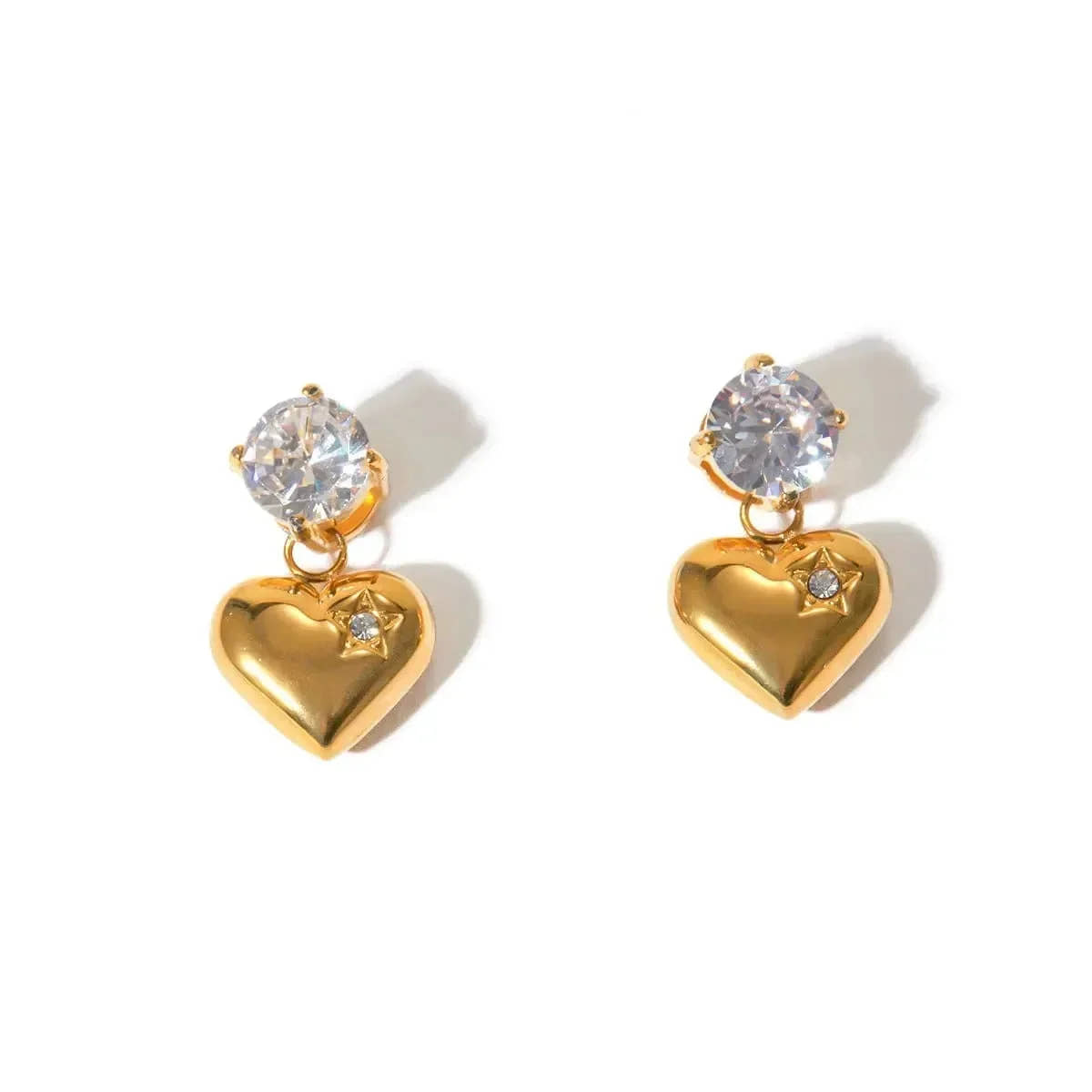 Elite Love Diamond Earrings - Diatoms