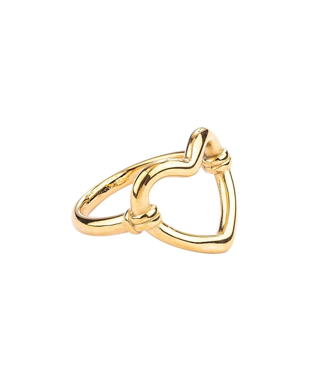 Gold Heart Delicate Ring