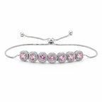 Round Crystal Diamond Women Bracelet