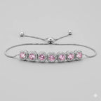 Round Crystal Diamond Women Bracelet