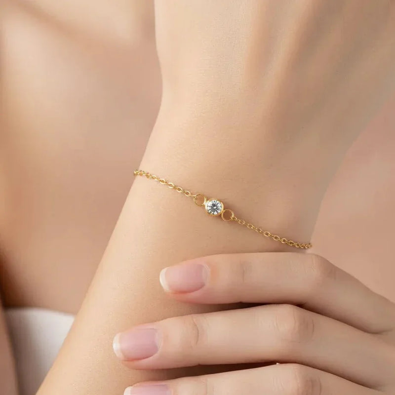 Diatoms Luxe Simple Water Droplets Bracelet