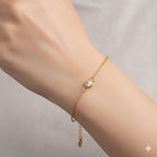 Diatoms Luxe Simple Water Droplets Bracelet