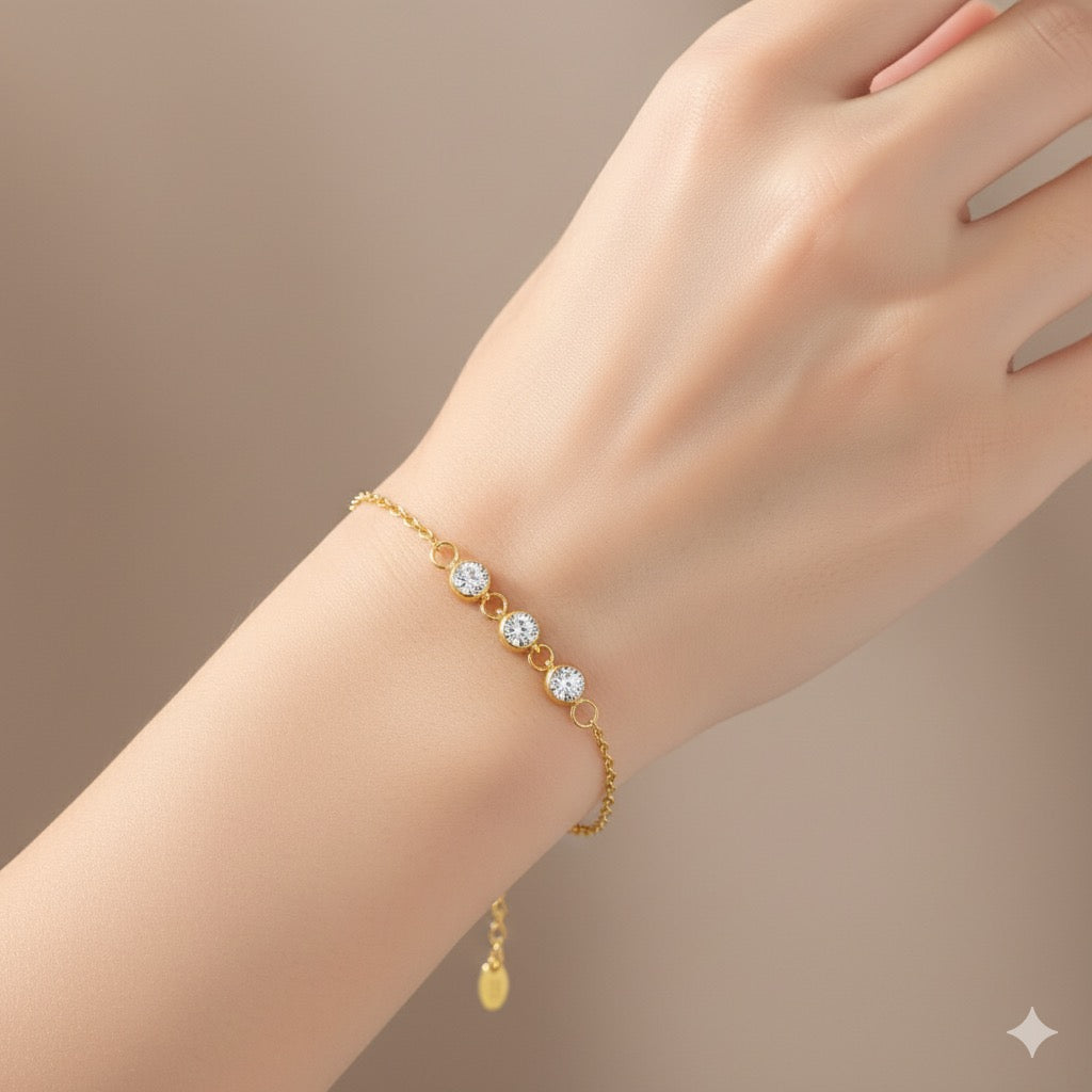 Diatoms Luxe Water Droplets Bracelets