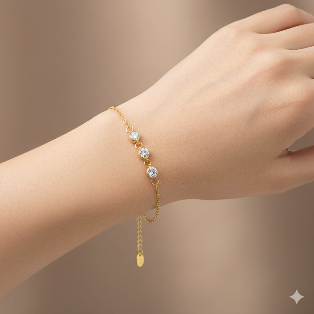 Diatoms Luxe Water Droplets Bracelets
