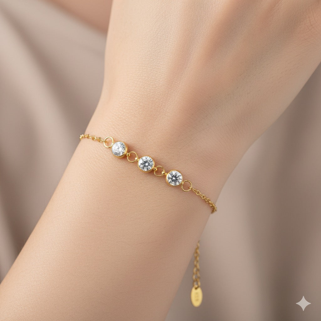 Diatoms Luxe Water Droplets Bracelets